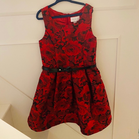 children's place red dress